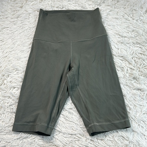 Lululemon Align Super High Rise Short *10" Grey Sage - Picture 1 of 5